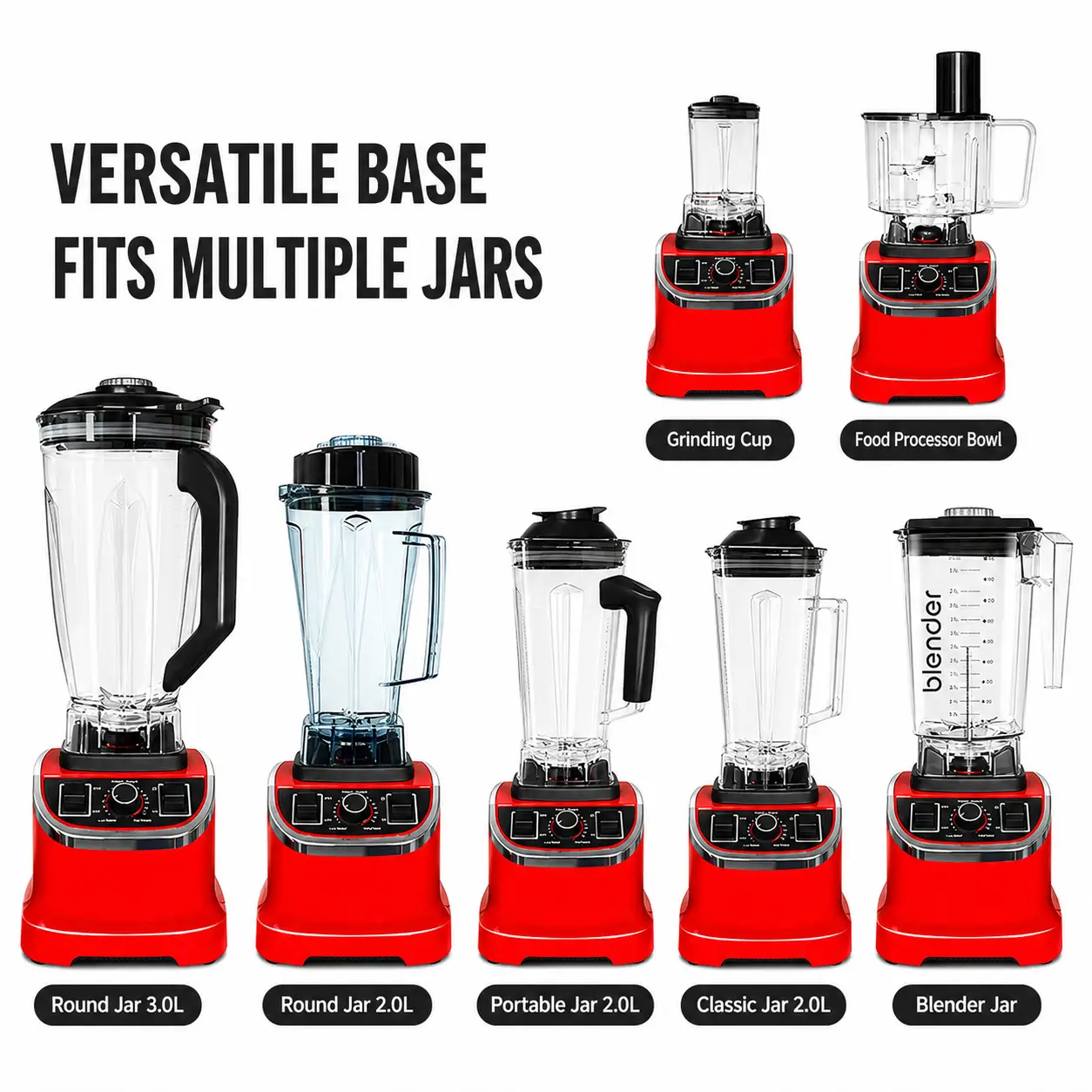 LN-021 2L Stepless Speed High-Speed Blender for Wholesale & OEM Orders - Image 2