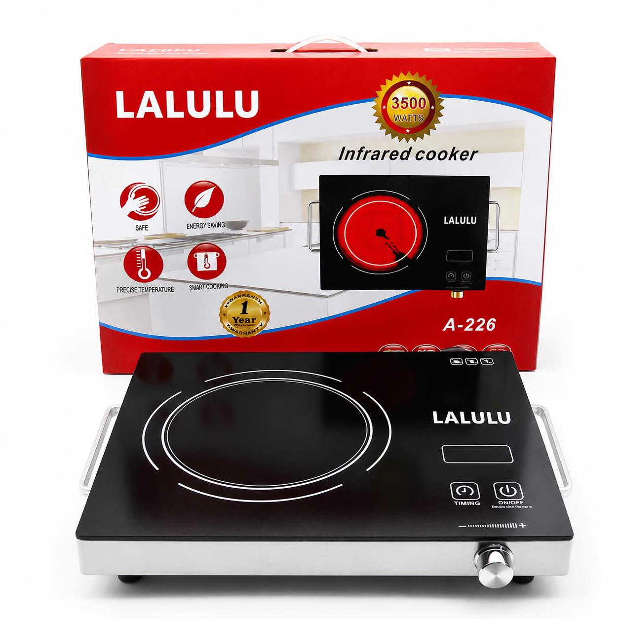 AJ-20 ceramic glass cooktop color box packaging for B2B buyers