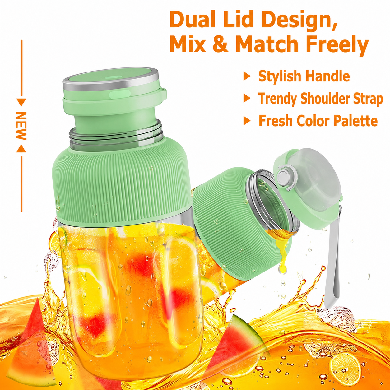 LN-528 green portable juice blender for private label orders