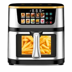 YD-220 10L LCD Digital Electric Air Fryer for wholesale and OEM orders