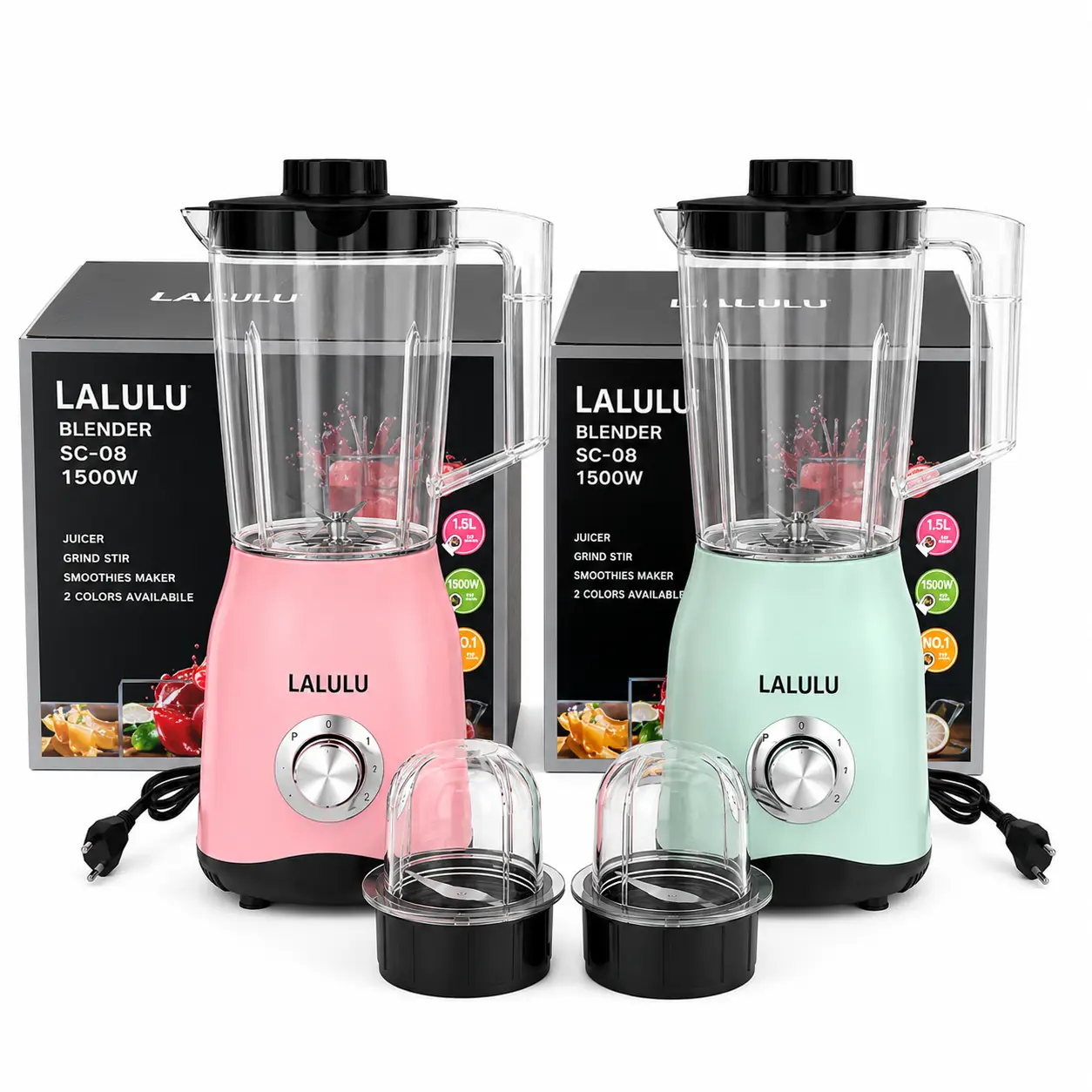 LN-505 food processor color options for B2B wholesale buyers