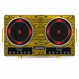AJ-33 3500W double burner infrared cooker for wholesale and OEM orders