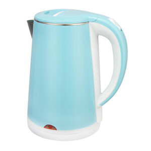 SH-02 blue stainless steel electric kettle for B2B wholesale buyers