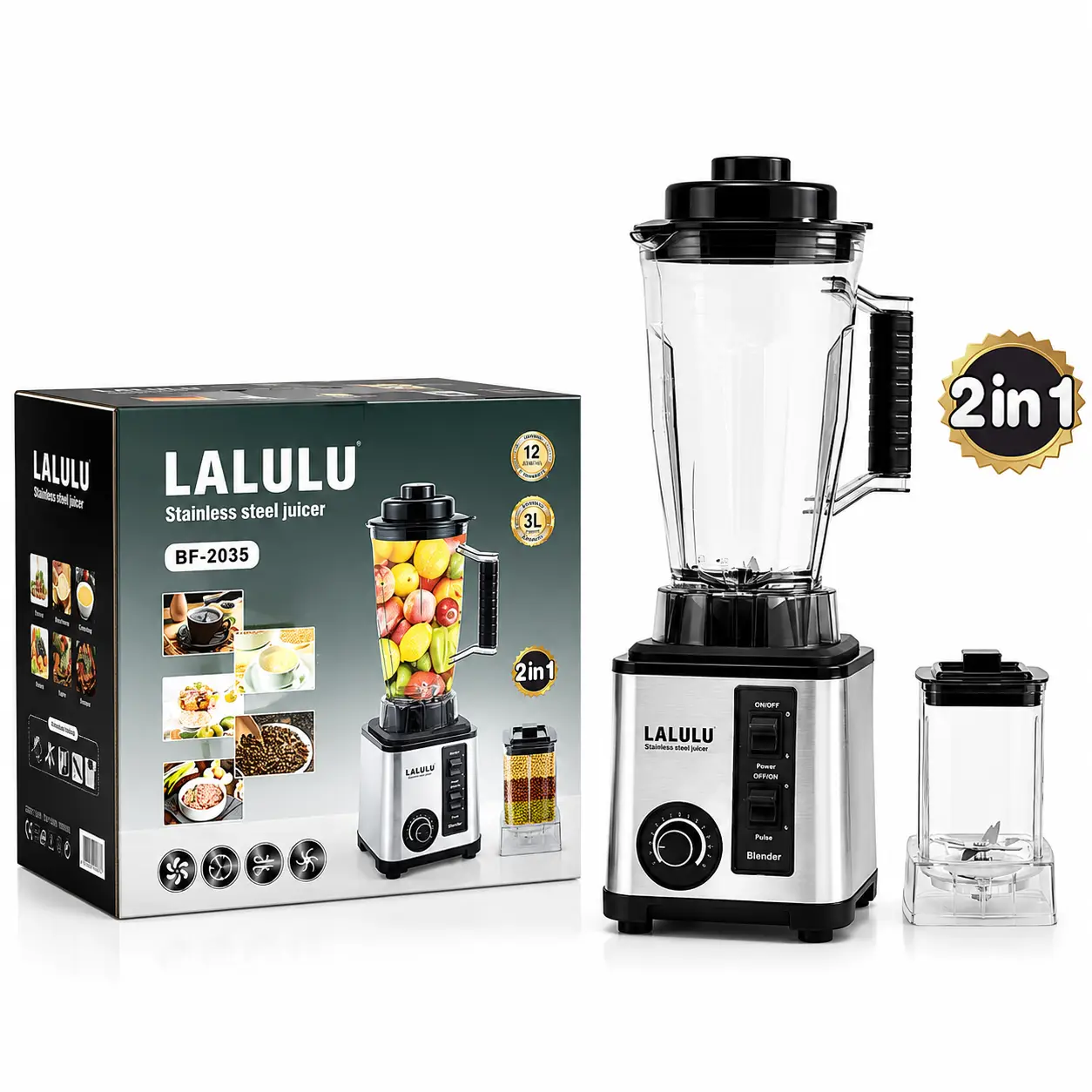LN-042 high-speed blender color box packaging for B2B buyers
