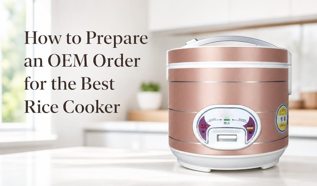 How to Prepare an OEM Order for the Best Rice Cooker