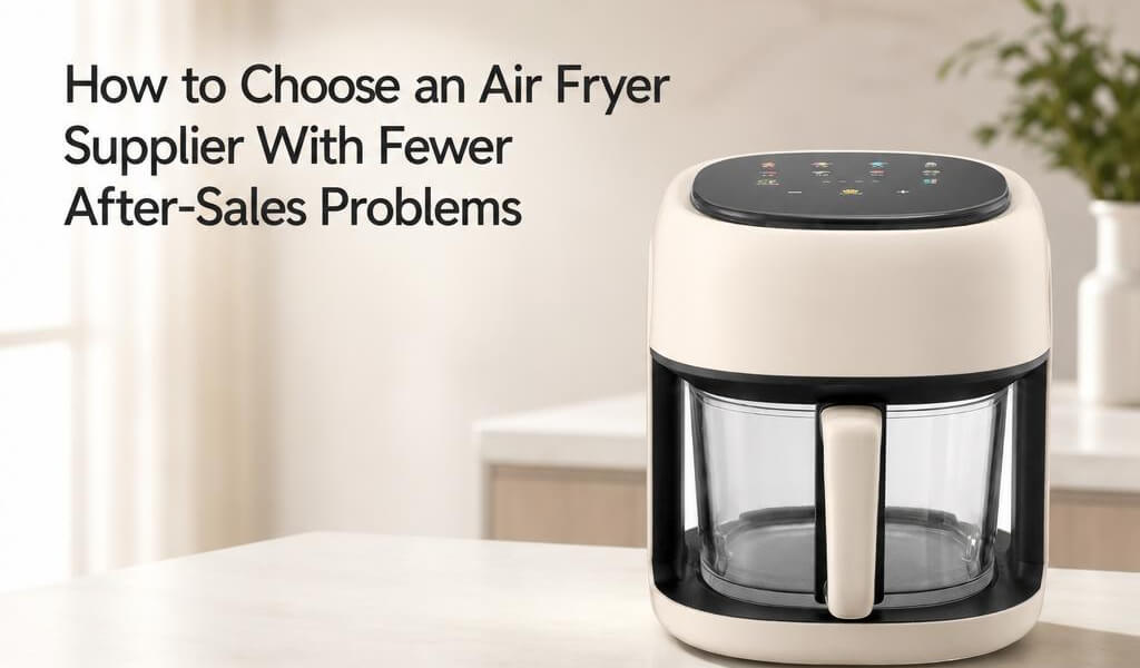 How to Choose an Air Fryer Supplier With Fewer After-Sales Problems