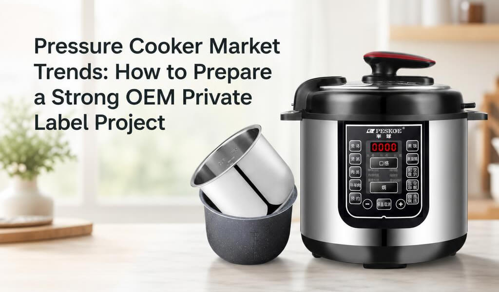 Pressure Cooker Market Trends: How to Prepare a Strong OEM Private Label Project