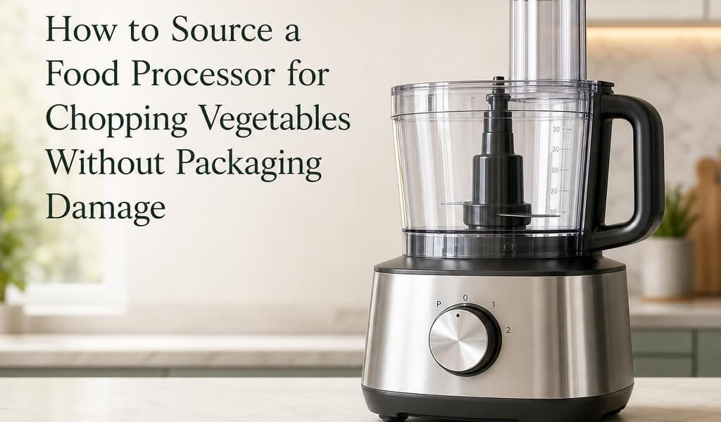 How to Source a Food Processor for Chopping Vegetables Without Packaging Damage