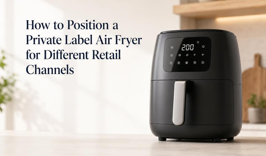 How to Position a Private Label Air Fryer for Different Retail Channels