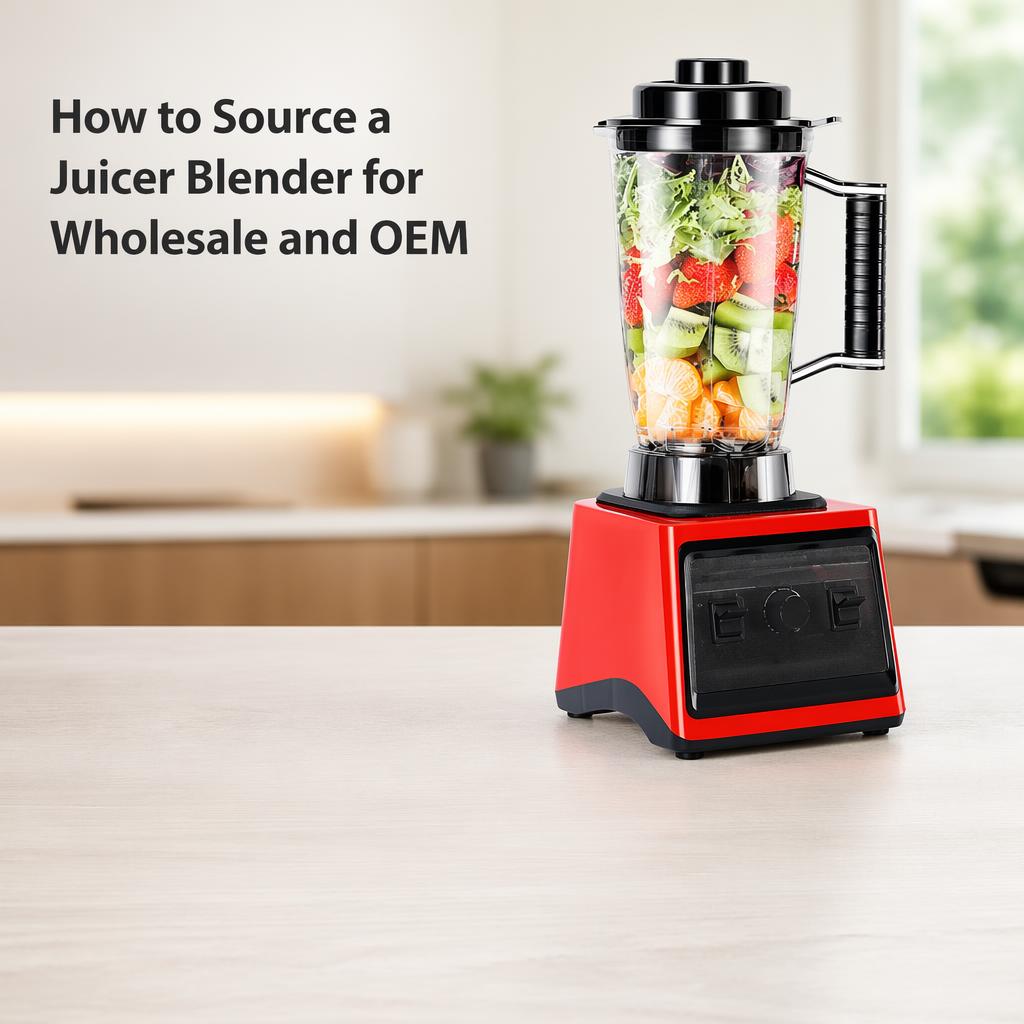 How to Source a Juicer Blender for Wholesale and OEM