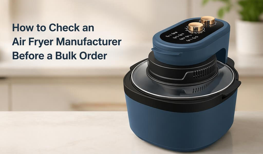 How to Check an Air Fryer Manufacturer Before a Bulk Order