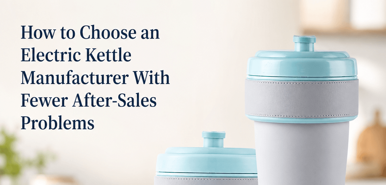 How to Choose an Electric Kettle Manufacturer With Fewer After-Sales Problems
