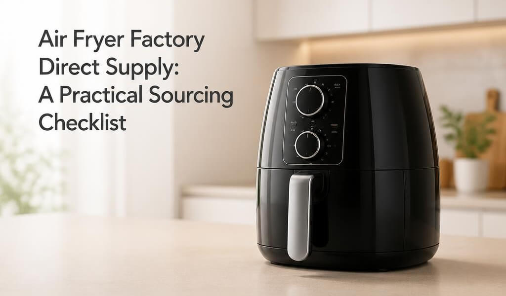 Air Fryer Factory Direct Supply: A Practical Sourcing Checklist