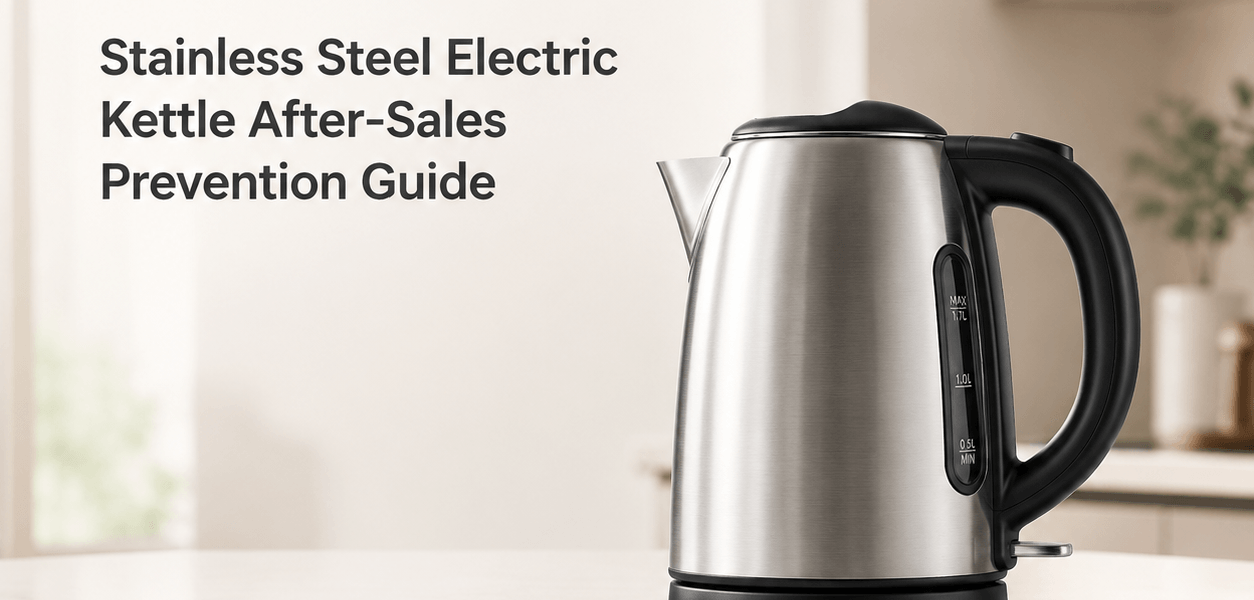 Stainless Steel Electric Kettle After-Sales Prevention Guide