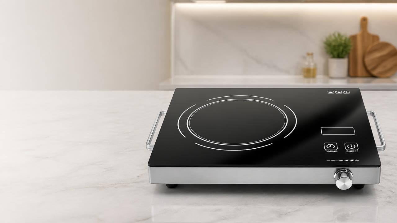 Scratch Resistant Induction Cooker Panel Guide for Supermarket Buyers